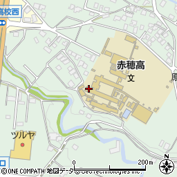 赤穂高等学校周辺の地図