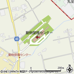 千葉県出先機関　健康福祉部動物愛護センター周辺の地図