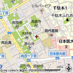 真浄寺周辺の地図
