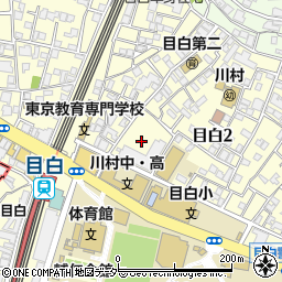 東京都豊島区目白2丁目22周辺の地図