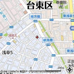 ＹＣ浅草 読売センター浅草周辺の地図