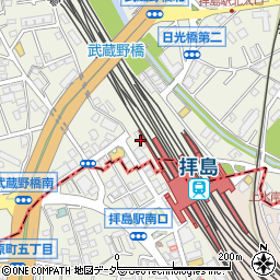 東京都福生市熊川1705-1周辺の地図