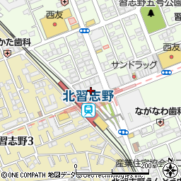 北習志野駅前ビル周辺の地図