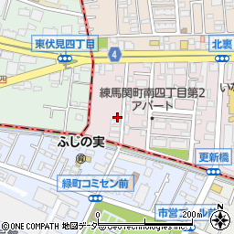 東京都練馬区関町南4丁目26-27周辺の地図