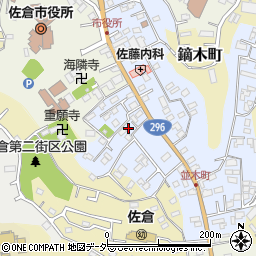 千葉県佐倉市並木町129周辺の地図