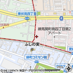 東京都練馬区関町南4丁目26-8周辺の地図