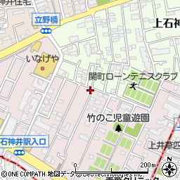 東京都練馬区関町南1丁目6-22周辺の地図