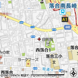 日本化成寮周辺の地図