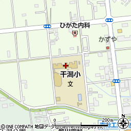 旭市立干潟小学校周辺の地図