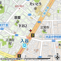 浅井下谷ビル周辺の地図