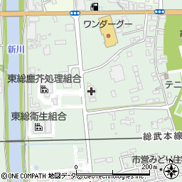 旭斎場周辺の地図