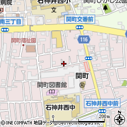 東京都練馬区関町南3丁目12-7周辺の地図