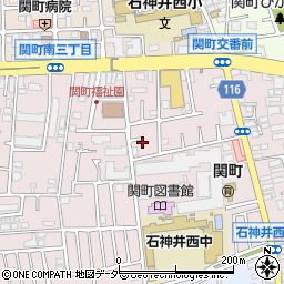 東京都練馬区関町南3丁目14-5周辺の地図