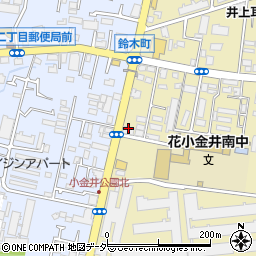 ローソン花小金井南町一丁目店周辺の地図