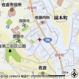千葉県佐倉市並木町125周辺の地図