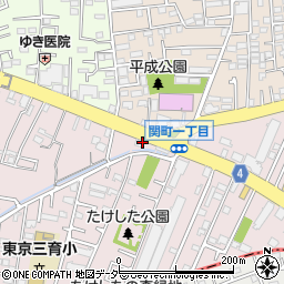 東京都練馬区関町南3丁目1周辺の地図