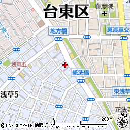 福祉タクシー関東コールセンター周辺の地図