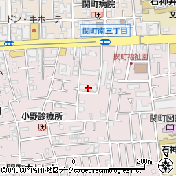 東京都練馬区関町南3丁目31-22周辺の地図