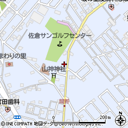 千葉県佐倉市生谷1530周辺の地図