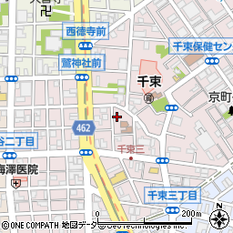 有限会社大元楼製麺所周辺の地図