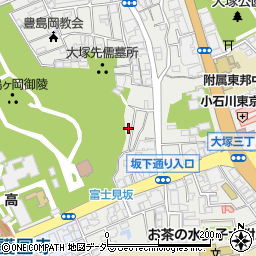 東京都文京区大塚5丁目20周辺の地図