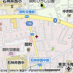 東京都練馬区関町南3丁目6-7周辺の地図