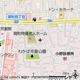 東京都練馬区関町南4丁目8-5周辺の地図