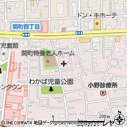 東京都練馬区関町南4丁目8-5周辺の地図