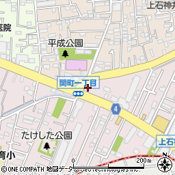 東京都練馬区関町南1丁目12-12周辺の地図