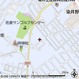 千葉県佐倉市生谷1569-22周辺の地図