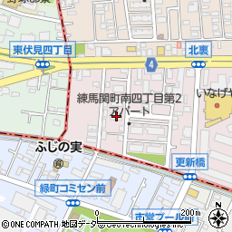 東京都練馬区関町南4丁目22-5周辺の地図