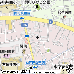 東京都練馬区関町南3丁目6-29周辺の地図