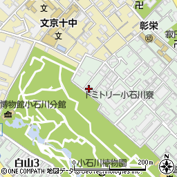 北日本銀行白山寮周辺の地図