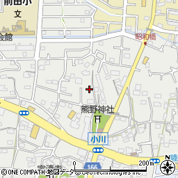 東京都あきる野市小川642周辺の地図