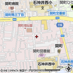 東京都練馬区関町南3丁目14-6周辺の地図