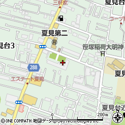 千葉県船橋市夏見台2丁目5周辺の地図
