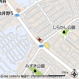 千代田・染井野ふれあいセンター周辺の地図