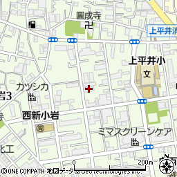 豊宮鋳造所周辺の地図
