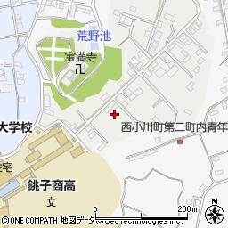千葉県銚子市台町周辺の地図