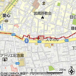 東京都豊島区目白5丁目2周辺の地図