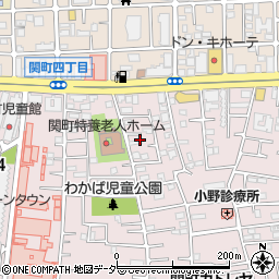 東京都練馬区関町南4丁目8周辺の地図
