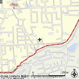 千葉県八千代市上高野1108-1周辺の地図