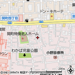 東京都練馬区関町南4丁目7-16周辺の地図