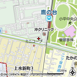 東京都小平市たかの台42-5周辺の地図
