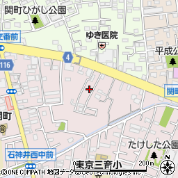 東京都練馬区関町南3丁目3周辺の地図