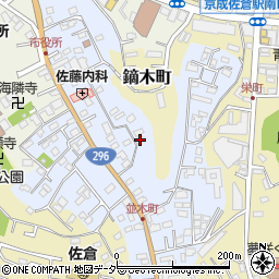 千葉県佐倉市並木町116周辺の地図