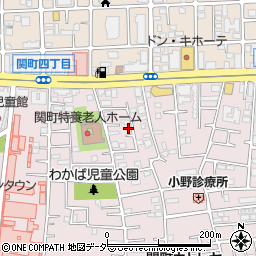 東京都練馬区関町南4丁目8-14周辺の地図