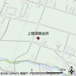 上穂澤集会所周辺の地図