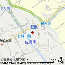 山梨県甲州市塩山中萩原1495周辺の地図