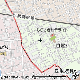 シェモア白鷺２周辺の地図